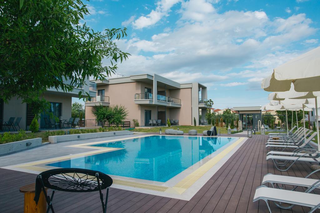 Appartement Olea Mare à Kalyves Polygyrou Extérieur photo