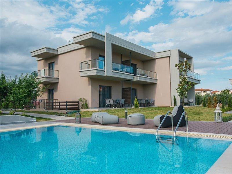 Appartement Olea Mare à Kalyves Polygyrou Extérieur photo